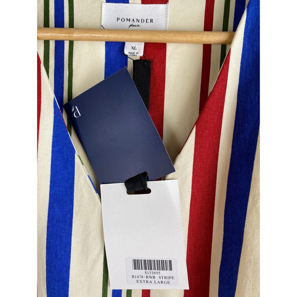 Pomander Place Americana Stripe Kira Mini Dress XL NWT - Picture 13 of 16